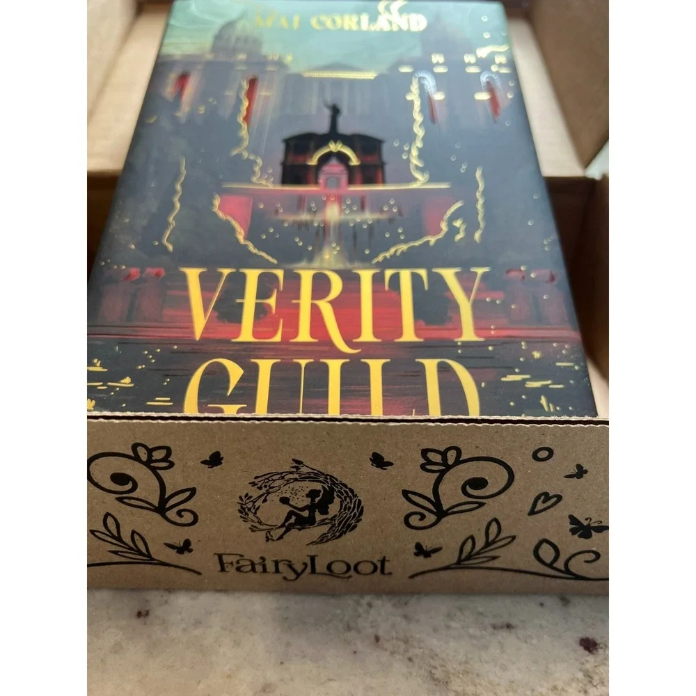 Verity Guild by Mai Corland Fairyloot May 2026 Romantasy Exclusive Edition